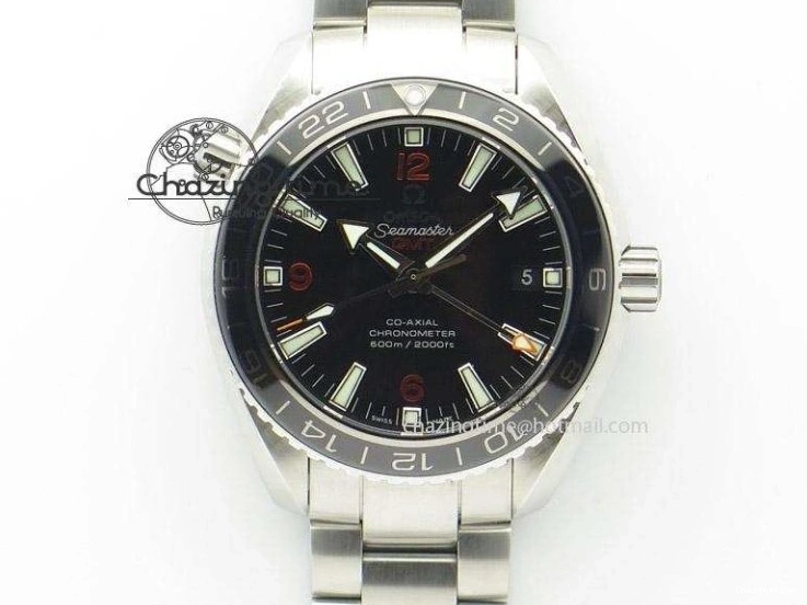 0228 Cozy Speedmaster Racing 40mm SS Black Dial On SS Bracelet A7750 ( Free Rubber Strap ) 8252